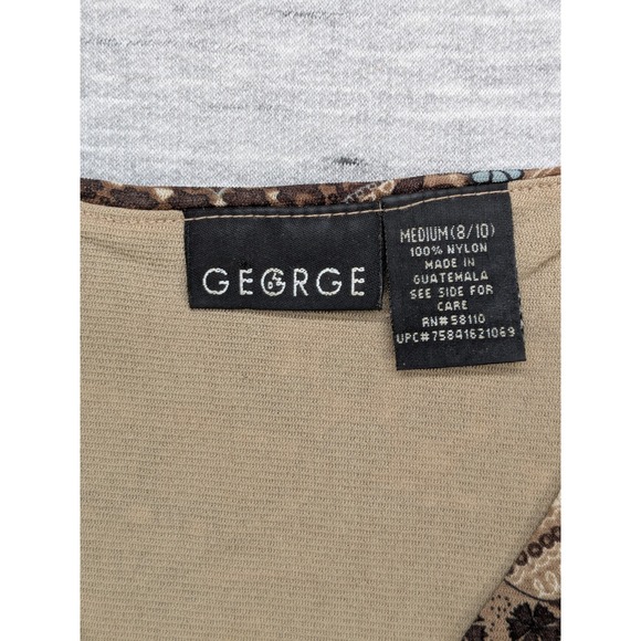 Y2K‎ George Paisley Print Tank Top Sleeveless V-Neck Medium Whimsigoth - Picture 3 of 8